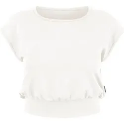 SMILODOX Crop Top Jorina, Größe S in Weiß Weiß