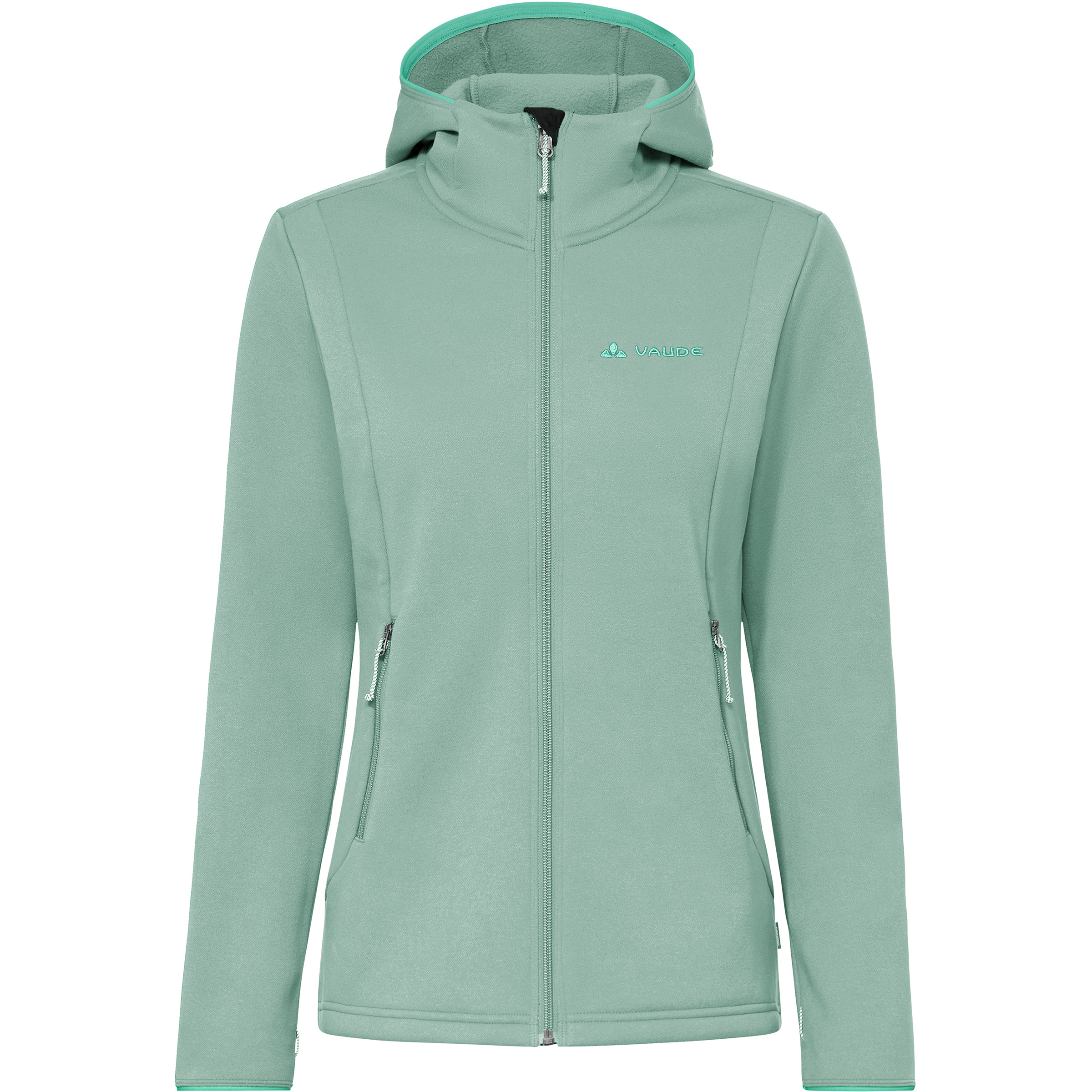 Vaude Idris Fleece Damen Fleecejacke gruen Größe M Trekking Atmungsaktiv
