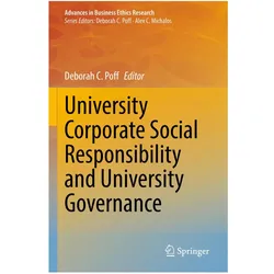 University Corporate Social Responsibility and University Governance, Fachbücher