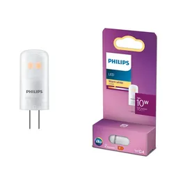 Nur noch angezeigter Bestand verfügbar:    PHILIPS LED G4-Stiftsockel Capsule Lampe mit 0.9W wie 10W warmweisses Licht