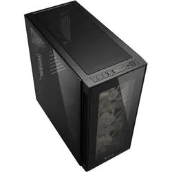 Sharkoon TG5 Pro RGB (ATX, mATX, Mini-ITX), PC Gehäuse, Schwarz