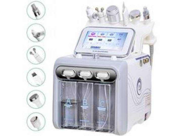 6 en 1 Machine de beauté Hydrafacial Machine Professionnel Beauté à Loxygène Appareil dhydratation du visage pour salons beauté