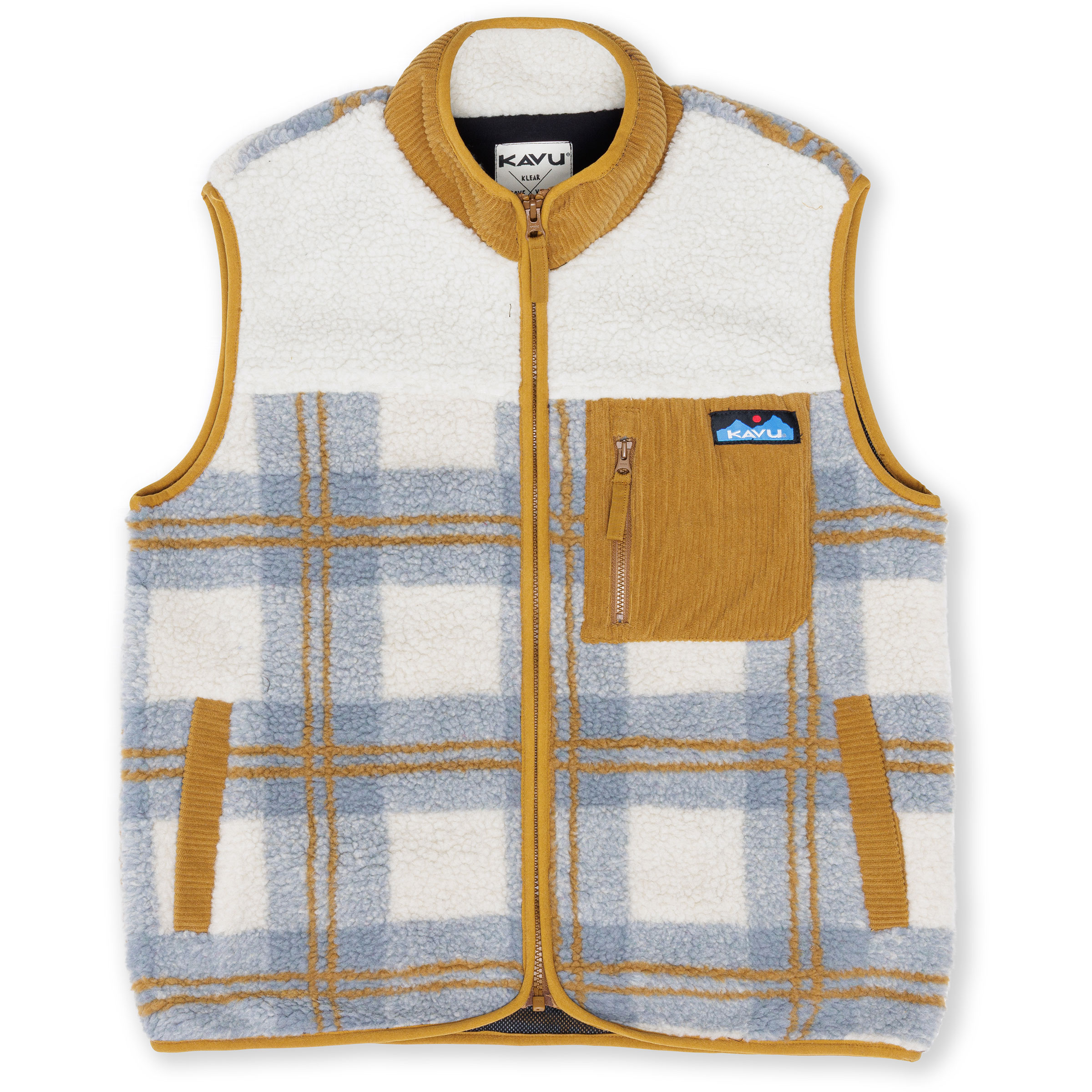 Kavu Ozette Weste Damen Fleecewesten weiss Größe XS Lifestyle Widerstandsfähig