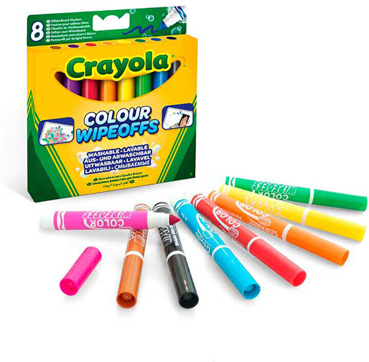 BRINQUEDO CRAYOLA MARCAD QUADRO BR 8U