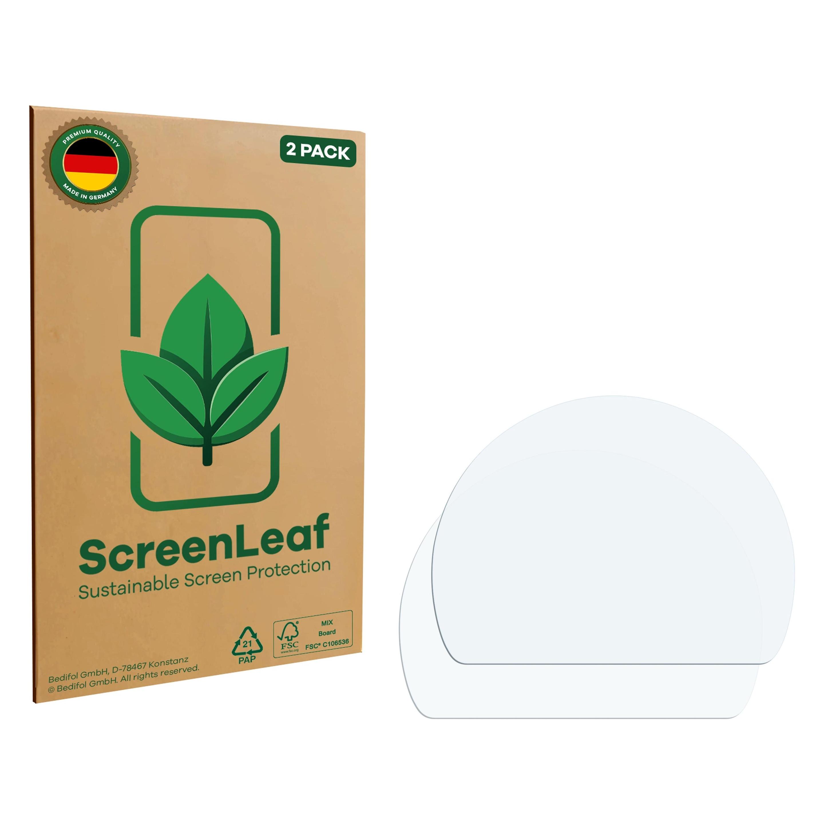 ScreenLeaf Schutzfolie für Timex Ironman TW5M54300 Displayschutz Display Schutz Folie Klar Transparent (6160762)