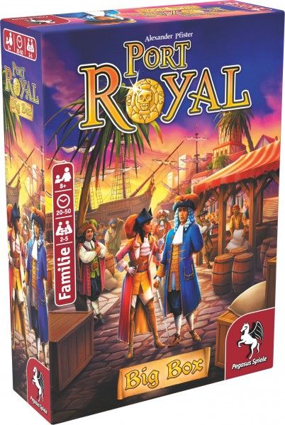 Pegasus Brettspiel bis zu 5 Spielern ab 8 Jahr(e) 18148G Port Royal Big Box