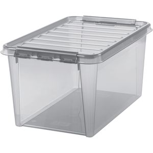 Smartstore Aufbewahrungsbox Colour 46 L, 46 Liter, mit Deckel, Kunststoff, 59 x 39 x 31cm