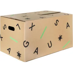 Galaxus, Aufbewahrungsbox, Umzugskarton (10er Set) (60 l, 10x, 56 x 35 x 30 cm)