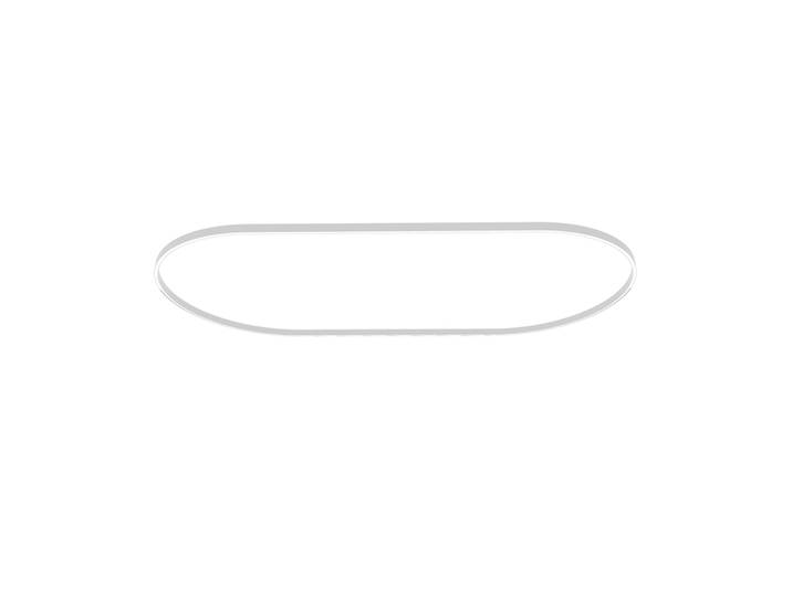 NEMO STUDIO lampe à suspension ZIRKOL OVALE 2x1 m DOWNLIGHT (Blanc 3000K - Aluminium verni)