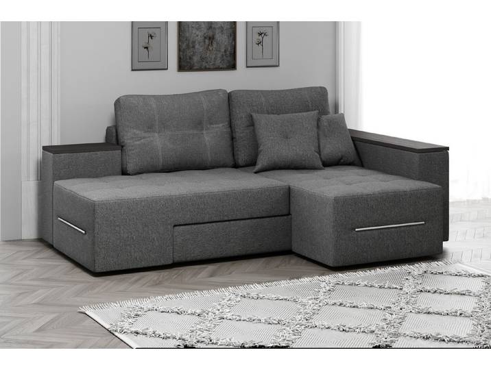 Konstanta Möbelhaus Schlafsofa Favorit Ecksofa Schlaffunktion Bettkasten Pocket Spring, Pocket-Spring