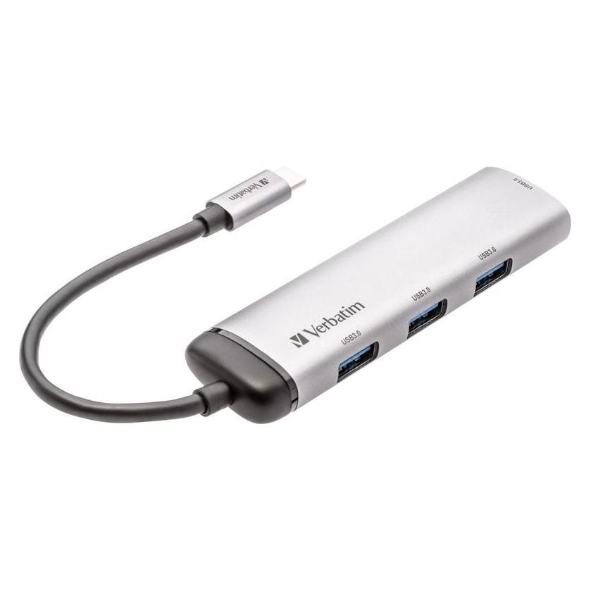 Verbatim Multiport (USB-C, 4 Ports) (49147)