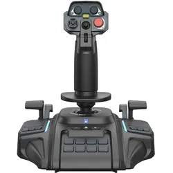 HORI Flight Stick - Ace Combat 8: Wings of Theve (PC, PS4, PS5), Gaming Controller, Schwarz
