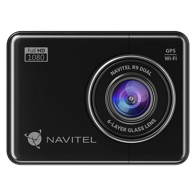 Navitel R9 Dual (Bluetooth, Eingebautes Display, Eingebautes Mikrofon, GPS-Empfänger, WLAN, Full HD) (8594181745208)
