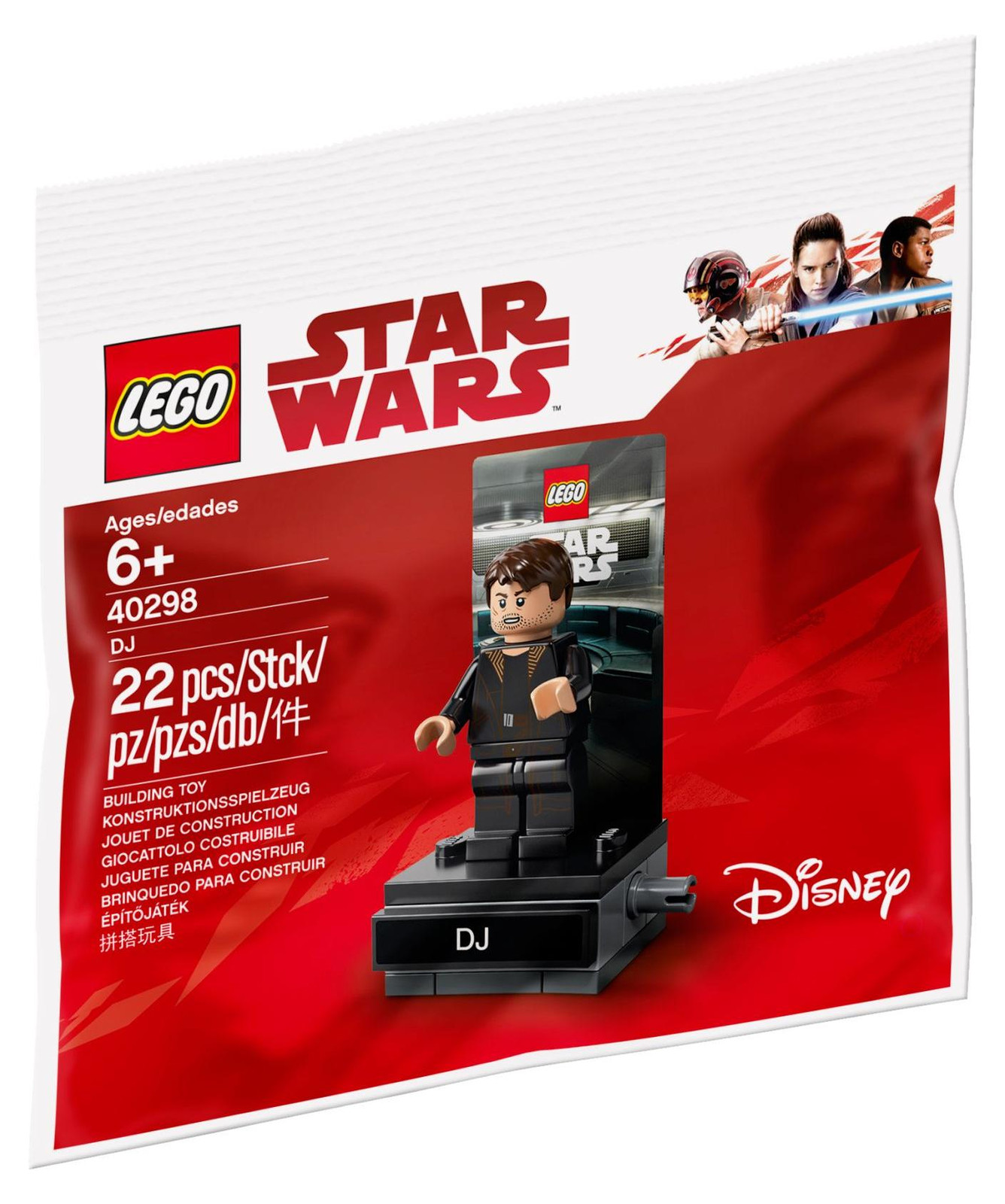 Lego Star Wars DJ minifiguur