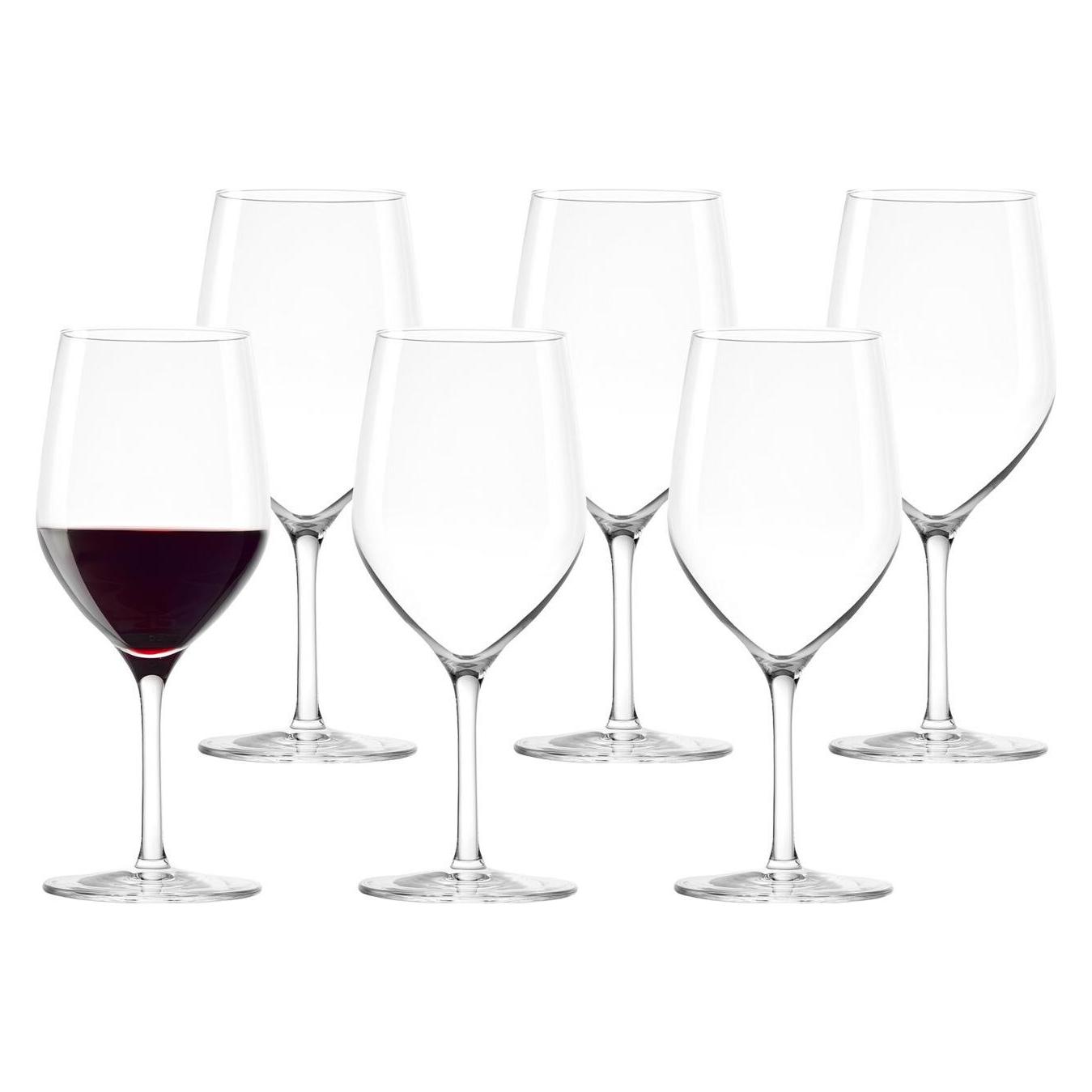 Stölzle Gläser Ultra, 6er-Set - Rotwein 45 cl (45 cl, 6 Gläser, Rotweingläser) (376 00 01)