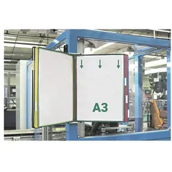 Tarifold Wandelement A3 mit 10 Sichttafeln mehrfarbig