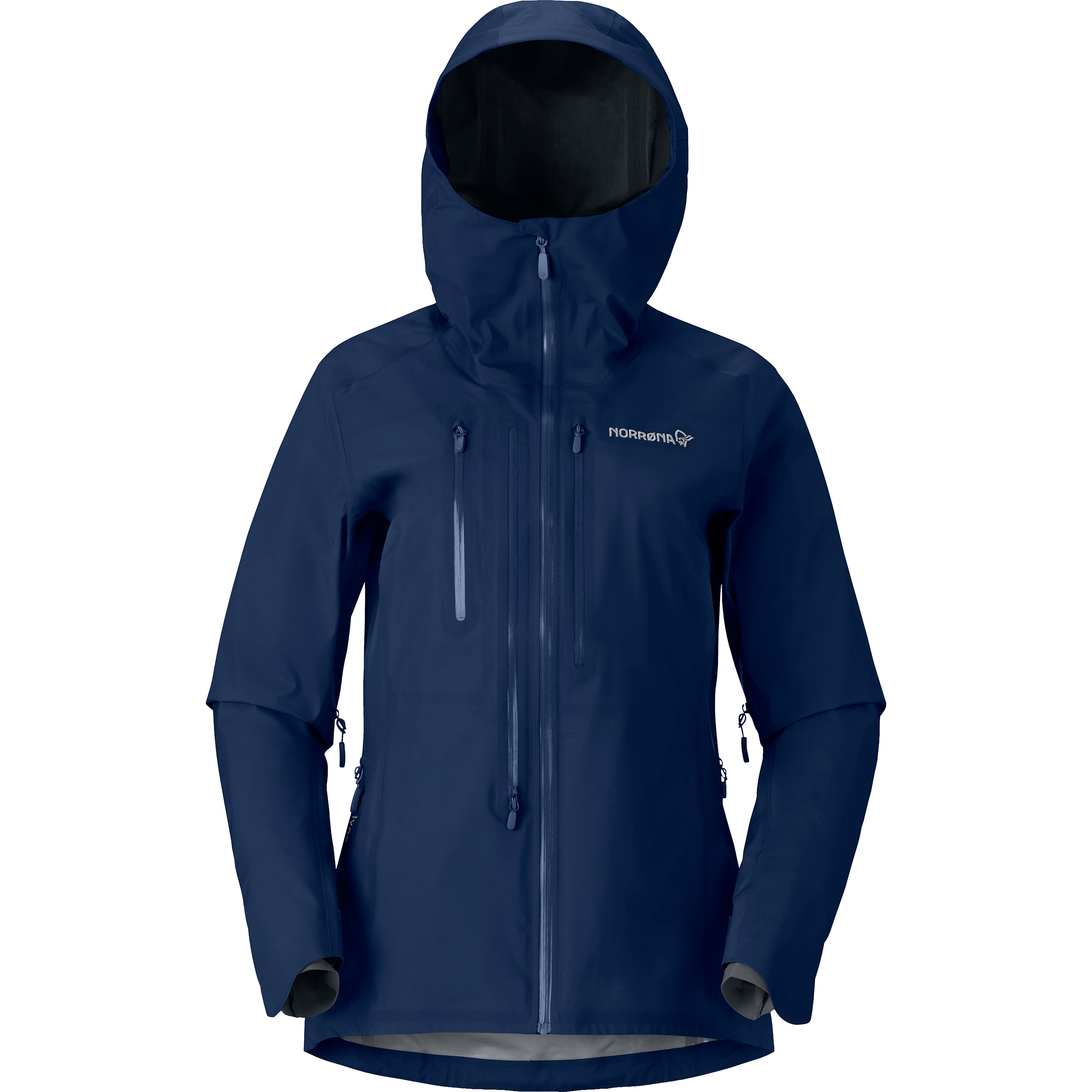 Norrona Lyngen GTX Damen Regenjacke blau Größe L Trekking Winddicht Wasserabweisend