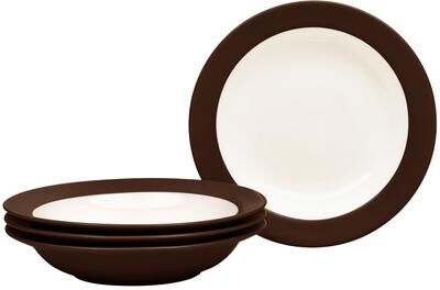 "Noritake Colorwave Set of 4 Pasta/Rim Soups, 8-1/2"", 20 oz."