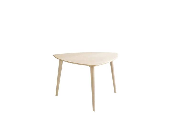 Stolab Table basse Yngve bouleau laqué mat clair, h. 40 cm