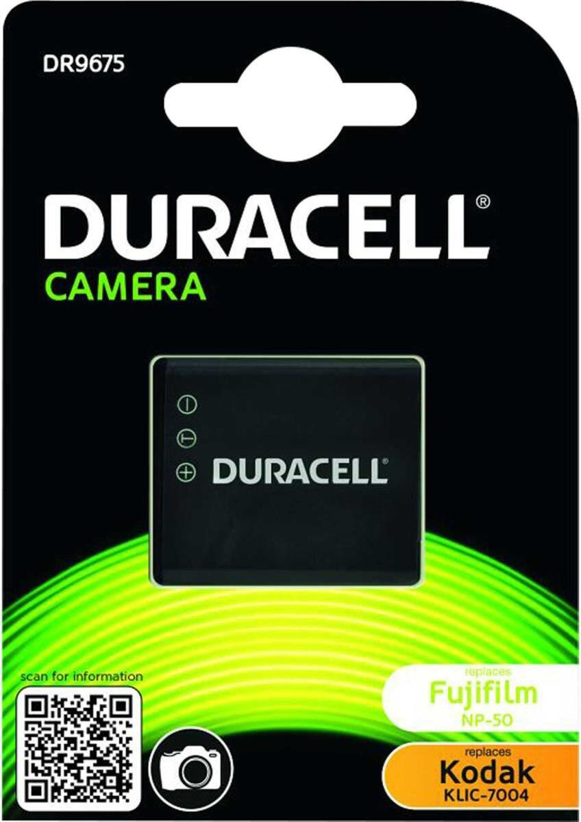 Duracell lithium-ion batterij 770mAh geschikt voor Fujifilm NP-50 en Pentax D-LI68