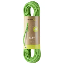 EDELRID Tommy Caldwell Eco Dry DT 9,6 mm 60 m neon green