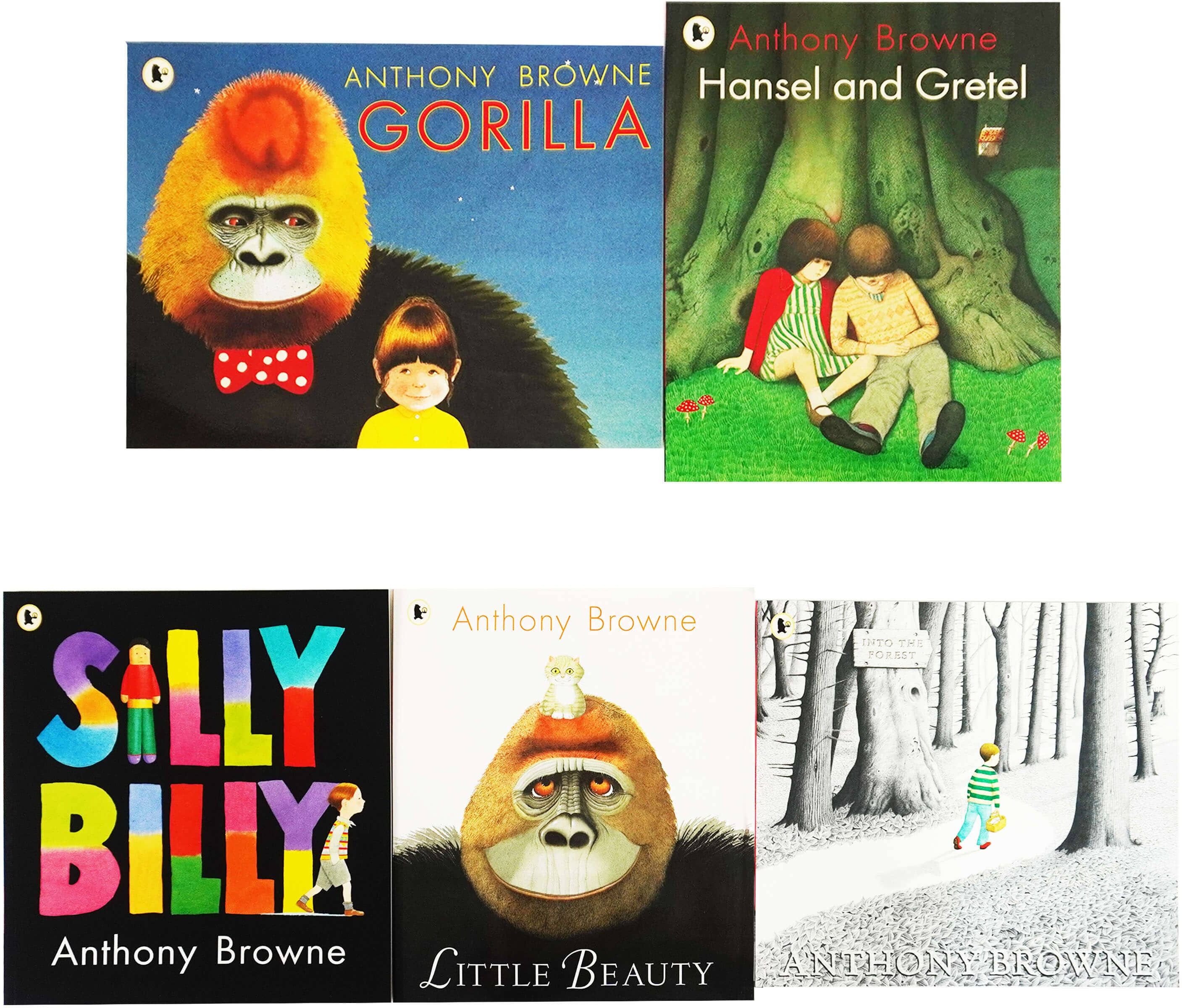 Anthony Browne Collection 5 Books Set - Ages 3-9 - Paperback Walker Books Ltd