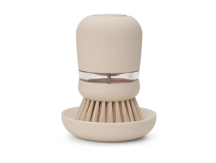 Brabantia Brabantia afwasmiddelhouder met afwasborstel Zacht beige