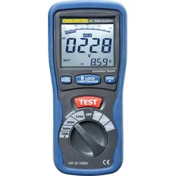 PAN ISOMETER - Isolations-Multimeter, 4 MO - 4000 MO, 1000 V