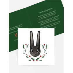 Neujahrskarten selbst gestalten mit Spruch und Fotos im Onlinedesigner bei Meine-Kartenmanufaktur.de
