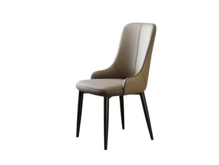 Glamour Haven Moderne, Bequeme Esszimmerstühle, Minimalistische Esszimmerstühle for den Einsatz in Restaurants und Hotels, Ideal für Esstisch, Küche zu Hause oder Restaura(Gray)