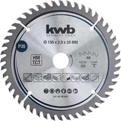kwb Sägebl HM Fein 150x20 Z48 583568