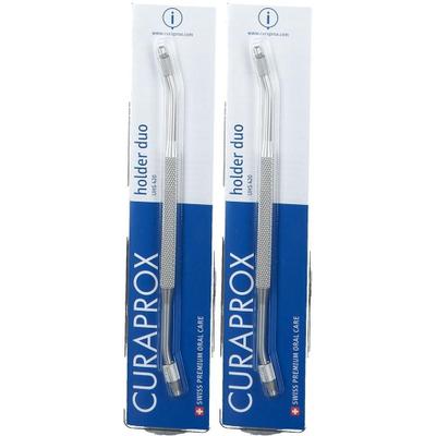 Curaprox UHS 420 duo silber 2x 2x1 St Zahnbürste