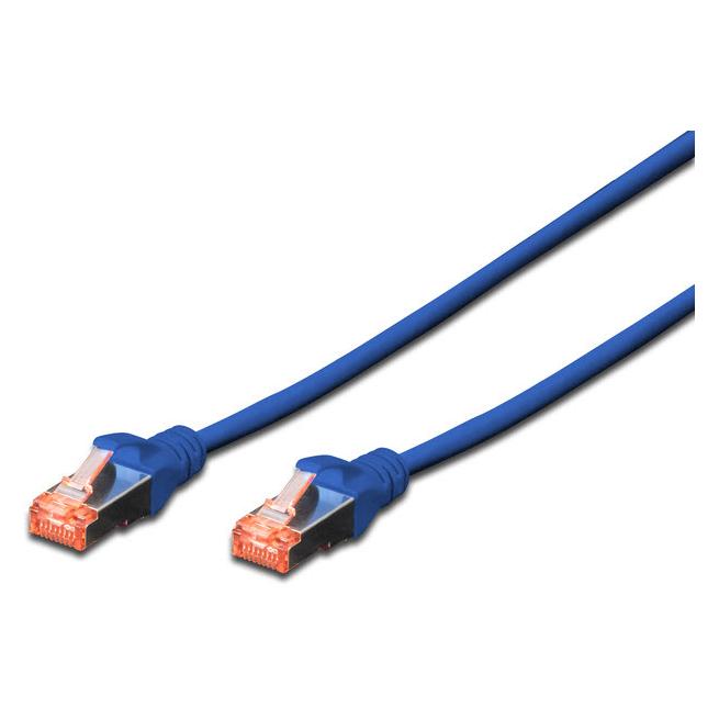 Digitus CAT6 S-FTP Patchk.,0,25m, Blau (S/FTP, CAT6, 0.25 m) (DK-1644-0025/B)