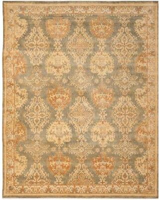 SAFAVIEH Couture Hand-knotted Oushak Saskia Traditional Oriental Wool Rug with Fringe