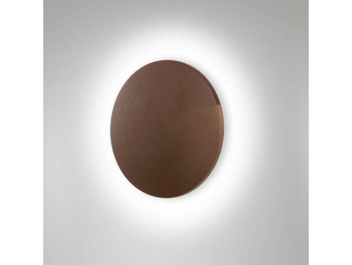 Fabas Luce Wandaußenleuchte Zon - Cortenstahl , 18 Clean, Minim
