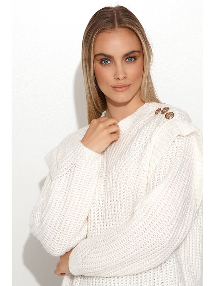 Makadamia Pullover in Creme - onesize