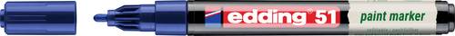 Edding 51 EcoLine 4-51-003 Lackmarker Blau 1 mm, 2mm