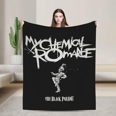 Shop Station My Chemical Romance Blanket Ultra Soft Flannel Throw Blanket For Couch, Bed & Cozy Home Decor d 29.92 40.16 In