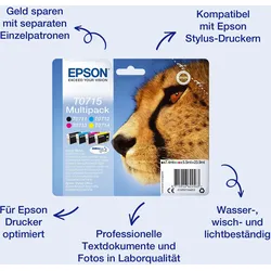originale Druckerpatronen Schwarz 7,4 ml T0711 C13T07114012