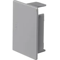Hager LF4006067030 Endstück halogenfrei zu Leitungsführungskanal LF/LFH 40x57mm steingrau