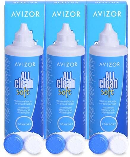 Soluzione Avizor All Clean Soft 3x350 ml