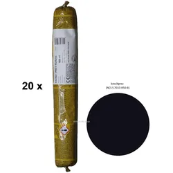 20 x Sikaflex Pro 3 basaltgrau 600ml Beutel 1K Polyurethan Dichtstoff