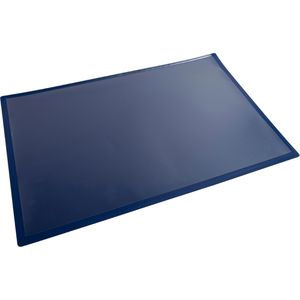 Exacompta Schreibunterlage Kreacover 29782e, blau, Kunststoff, mit Sichtplatte, 57,5 x 37,5cm