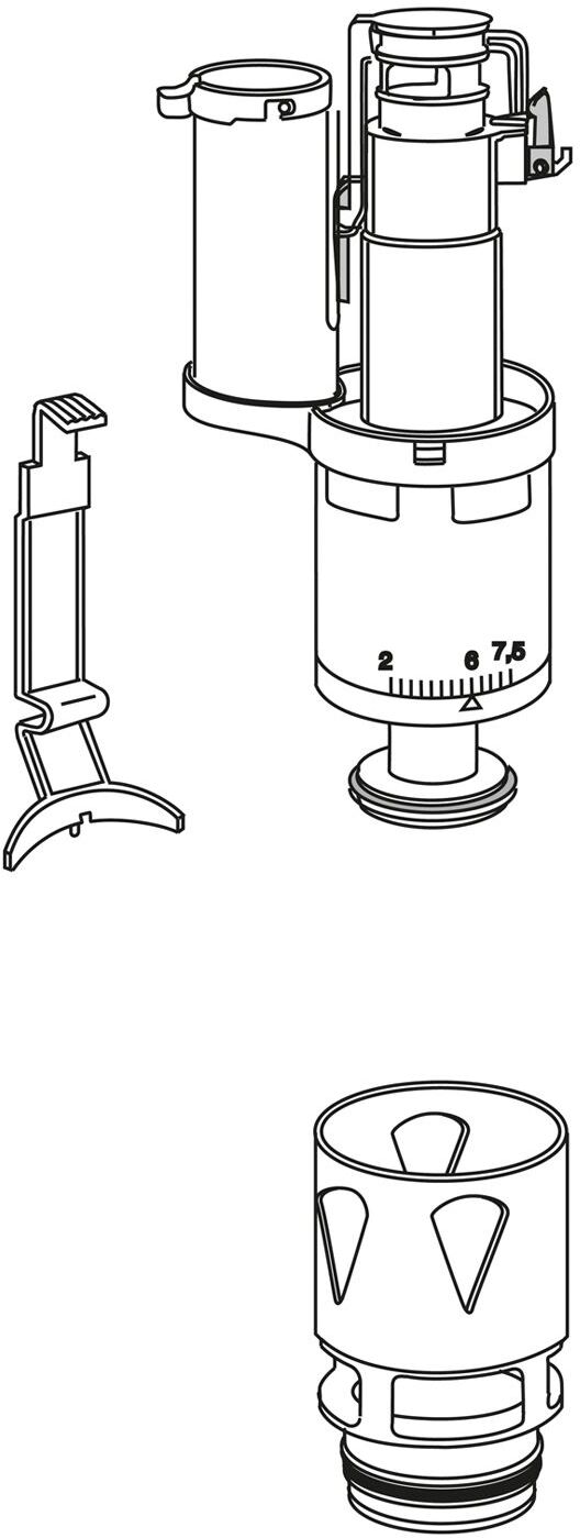 Mepa drain valve set 590740UPSKSCB21