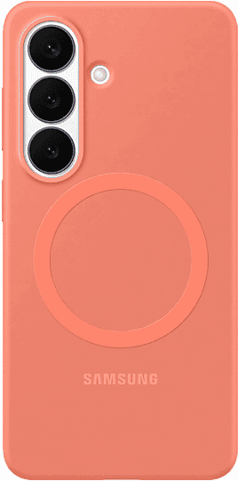Funda móvil - Samsung, Para Galaxy S26+, De Silicona, Magnética, Rojo