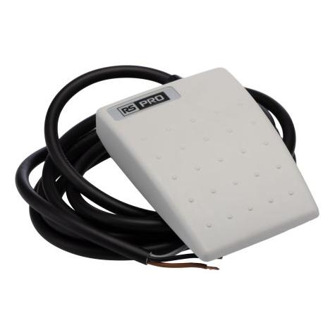 RS PRO Fussschalter grau IP40 tastend (2184245)