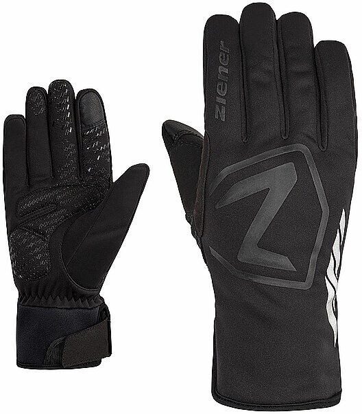 ZIENER Winter Radhandschuhe DAQUA AS TOUCH schwarz   9 B