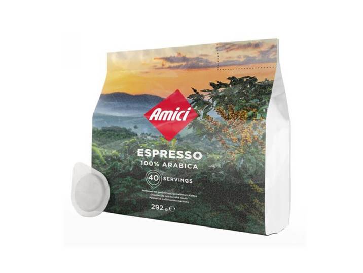 Amici E.S.E. Portionen Espresso Kaffeekapseln