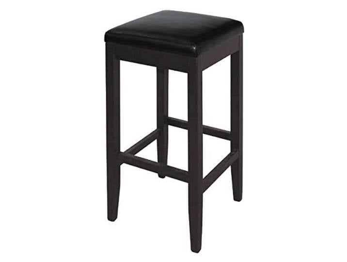 Bolero gg648 aus Kunstleder, Hohe Barhocker, schwarz (2 Stück)