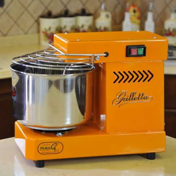 Famag Grilletta IM 5/230 Einstufig Orange - Spiralknetermaschinen 5 kg